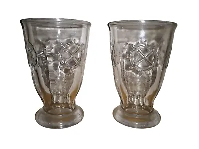 Vintage Juice Liquor Glasses Captain Ship's Wheel Helm Nautical Beach 1950-60s • $12.99