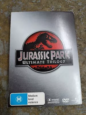 Jurassic Park Ultimate Trilogy 3 DVD Box Set - Region 2 & 4 • $12