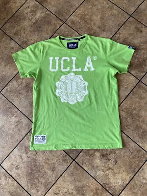 Authentic Ucla Mens Green Ss T Shirt Size Large • £3.95