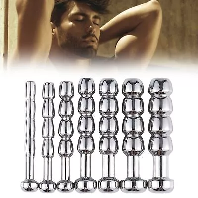 Urethral Stretching Penis Dilator Hollow Plug Stainless Steel For Male Stimulate • $9.85