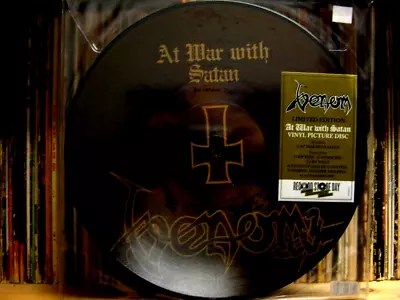 Venom / At War With Satan - Classic Black Metal - RSD Picture Disc Edition-NEW! • $4.25