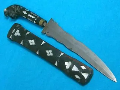 Rare Vintage Malaysia Indonesia Figural Pig Hog Kris Dirk Dagger Stiletto Knife • $179.99