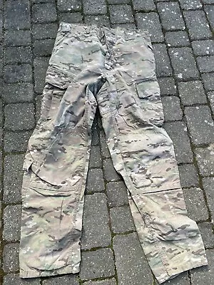 Genuine U.s Army Issue Mtp Combat Uniform Trousers ~ Grade 1 ~ With Knee Pockets • £25