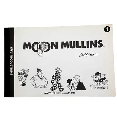 Moon Mullins Sunday Comic Strip Book #1 May 2000 Frank Willard Oversized • $37.99