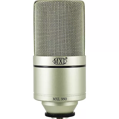 MXL 990 Industries Most Ground Breaking Large-Diaphragm Condenser Microphone • $173.69