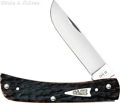 $49.99 • Buy CASE XX KNIFE- SODBUSTER Jr. BROWN JIGGED BONE HANDLES  #42653 - 3 5/8  - NIB