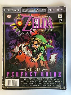Legend Of Zelda Majoras Mask And Wind Waker Player Guides. Maj Mask With Poster • $59.99