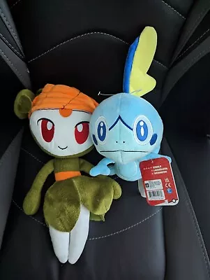 Pokemon Plush Lot Meloetta And Sobble Pokemon Center TOMY • $25