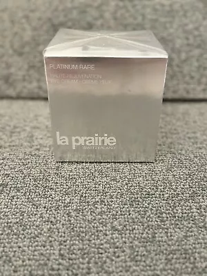 La Prairie Platinum Rare Haute-Rejuvenation Eye Cream 0.68 Oz / 20 Ml / SEALED • $420