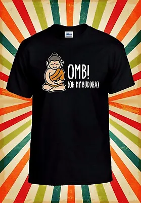 £9.99 • Buy OMB Oh My Buddha Oh My God Yoga Cool Men Women Unisex Baseball T Shirt Top 2911