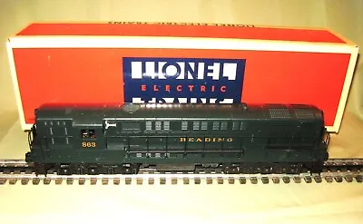 Lionel 'O' 3-Rail #6-18309 Reading Fairbanks Morse Trainmaster Diesel Loco *NEW* • $170