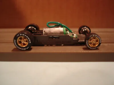 Afx Racing H.o. Scale Mega G+ 1.7 Narrow Chassis Painted Gold Chrome Spoke Letts • $22.49