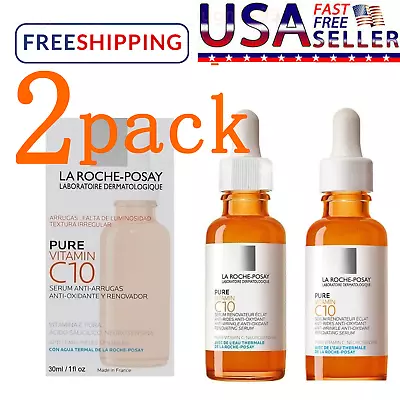 La Roche-Posay Pure Vitamin C10 Face Serum As Shown 2Pack • $24.99