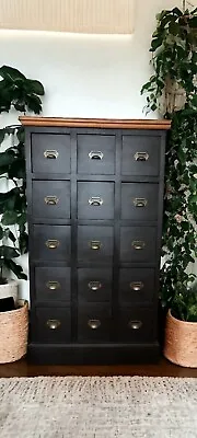 Merchant Chest Of Drawers - Haberdashery - Apothecary Cabinet -  Sideboard  • £750