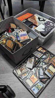500 Magic The Gathering Cards UNSEARCHED Bulk Collection Lot - Common & Uncommon • $12.99