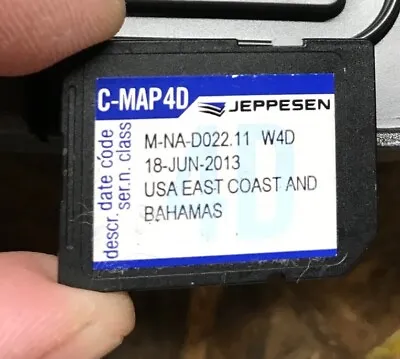 C-Map 4D Chart Card USA East Coast And Bahamas M-NA-D022.11 For Chartplotter • $99