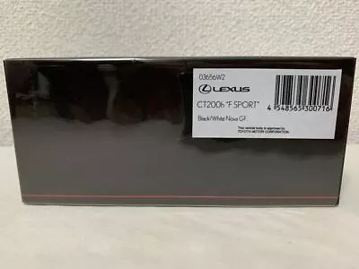 Unexhibited Items 1/43 Lexus CT200h F Sport Black White Nova Glass Flakes • $216.96