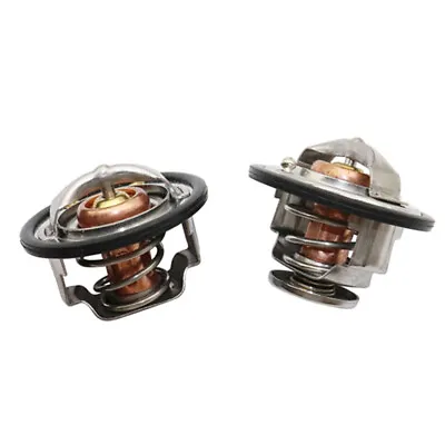 Pair 185°F & 180°F Thermostat For Chevrolet Pickup Duramax GMC 6.6L 97241130 • $52.86