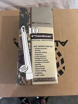 6’’ Tactical Light Sticks Glow Chemlight Military 10-Pack LC Industries - Sealed • $17