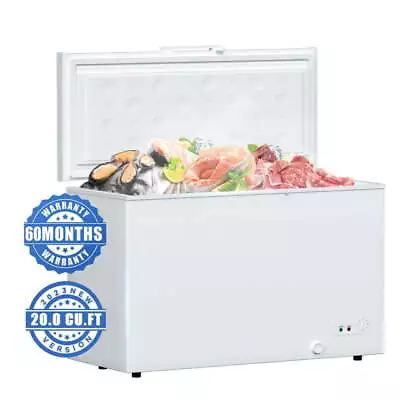 Large Deep Commercial Industrial Solid Door Top Chest Freezer 20 Cu.ft  ETL New • $1140