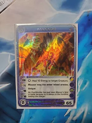Maxxor Ripple Foil 4 Max PWSE 100C! Chaotic Ultra Rare 1st Ed. Well Loved ♡ Dam • $1999