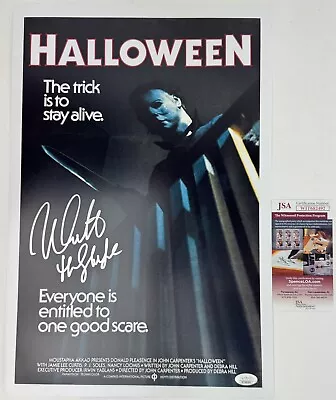 NICK CASTLE Signed 12x18 Poster HALLOWEEN 1978 The Shape Michael Myers JSA • $109.99