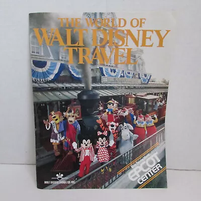 VINTAGE 1982 World Of Walt Disney Travel Magazine (Epcot Center) • $14.99