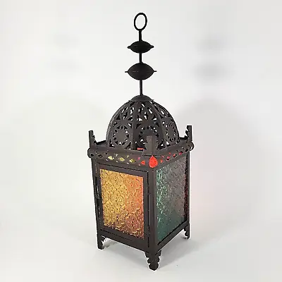 Vtg Candle Holder Light Stand Lantern Sconce Candlestick Lamp Home Decor Gift • $39.23