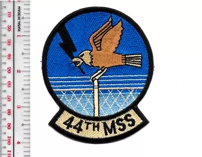 US Air Force USAF 44th Missile Security Squadron MSS Unit Patch • $10.99