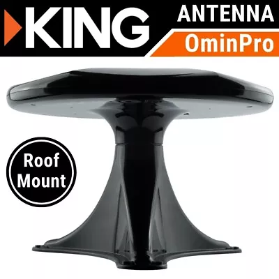 King OmniPro Digital HDTV Caravan Antenna Omni-Directional Over The Air - Black • $229
