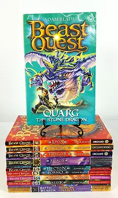 Beast Quest By Adam Blade  - Mixed Series Book Bundle Of 10 Books - Good Cond • £9.99