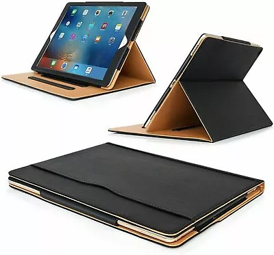 Ipad Case Leather Tan Cover Apple Genuine Magnetic 10.9 Air 5 4Stand Pro11 2022 • £11.99