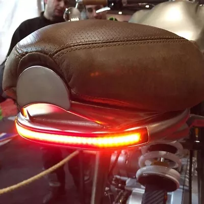 Motorcycle LED Tail Brake Turn Signal Light Strip For Cafe Racer Seat Hoop Frame • $9.95