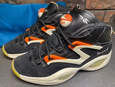 Reebok Question Pump Shoes  Sneakers Us 10.5 Allen Iverson Dee Brown - H0649 • $190