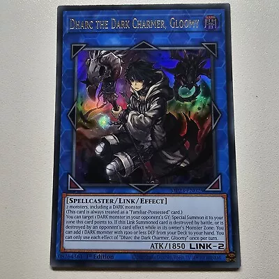 Dharc The Dark Charmer Gloomy - MP23 EN025 - Ultra Rare  - Yugioh Euro • £1.45