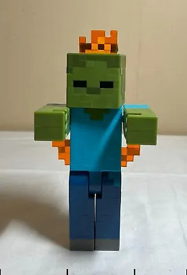 Minecraft 5  Action Figure - Zombie On Fire • $4.99