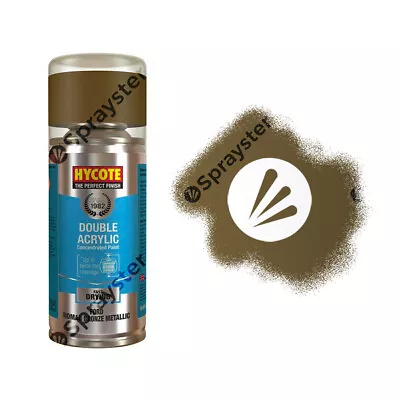 £8.19 • Buy Hycote Ford Roman Bronze Metallic Spray Paint Enviro Can All-Purpose XDFD108