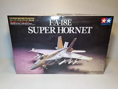 Tamiya 1/72 F/A-18E Super Hornet 1999 Pre-owned Kit 1/72 - Unassembled  • $38