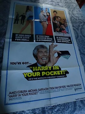  Macon County Line/ Harry In Your Pocket  1973/74 Set Of One Sheet Posters! • $12.99