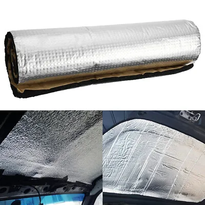 Self Adhesive Aluminum Foil Thermal Acoustic Foam Insulation For Camper Van Shed • £28.95