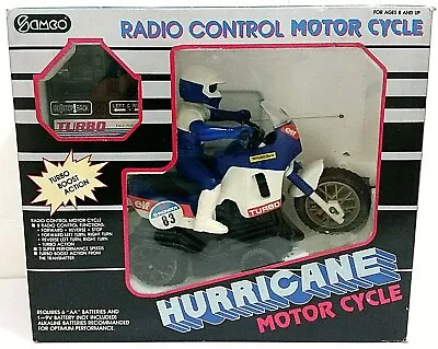Vintage SAMCO Radio Control Motorcycle & Rider Deadstock NIB RC Car Turbo Boost • $79.49