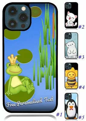 $9.98 • Buy Personalised Text Phone Back Case For Apple IPhone 13 12 11 X 8 7 6 Plus Pro Max