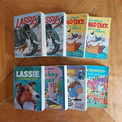 Big Little Book  Lot Lassie Donald Duck Mickey Mouse Bugs Bunny Woody Woodpecker • $19.99