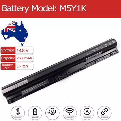 M5Y1K Battery For Dell Inspiron 15 3559 5559 5558 5552 3568 3559 3558 14 3459 • $56.98