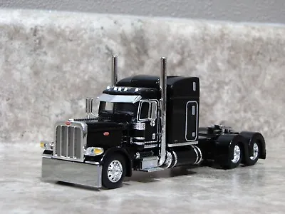 DCP 1/64 Black Peterbilt 389 Semi Truck Farm Toy • $79.99