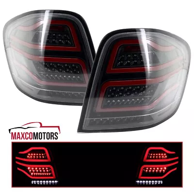 Jet Black Tail Lights Fits 2006-2011 Mercedes Benz W164 ML350 ML450 ML500 LED • $215.54