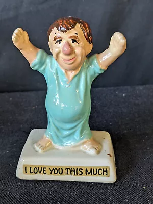 'I Love You This Much' Vintage Chadwick Figure • $13.59