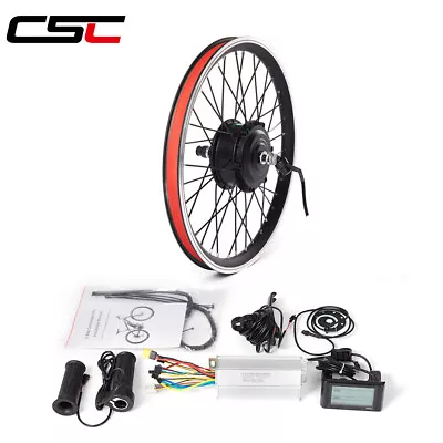 UK Stock Ebike Conversion Kit 36V 250W 35OW 5OOW Motor Bike Wheel 26-29  • £199