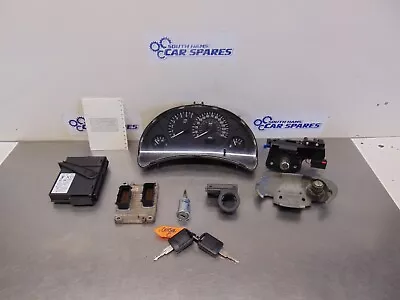 Vauxhall Corsa ECU Kit C 01-03 1.2 Z12XE Manual Clocks BCM Locks Keys 24433796AX • £100