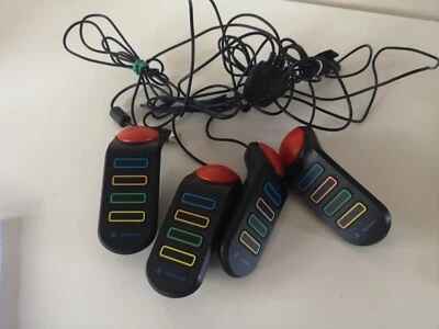 £19.20 • Buy BUZZ! QUIZ Official BUZZERS Controllers X 4 Bundle For Playstation 2 PS2
